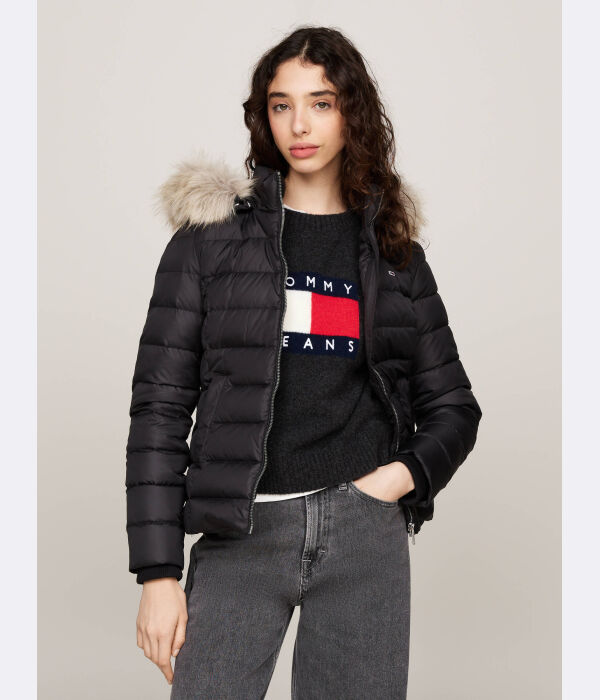 

Пуховик Slim fit Tommy Jeans, черный