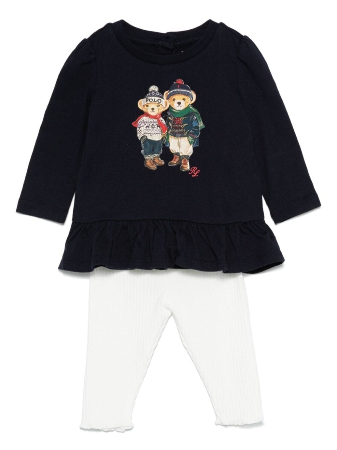 

Комплект брюк Ralph Lauren Kids Polo с мотивом Bear, синий