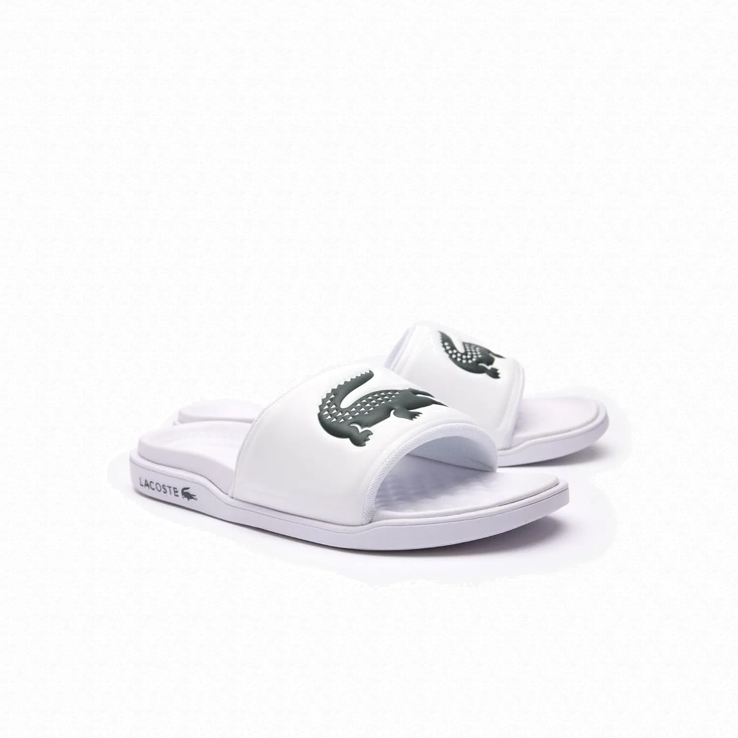 Мюли и сандалии Lacoste 43 см a0020, мужские, Wht Dk Green — фото 2