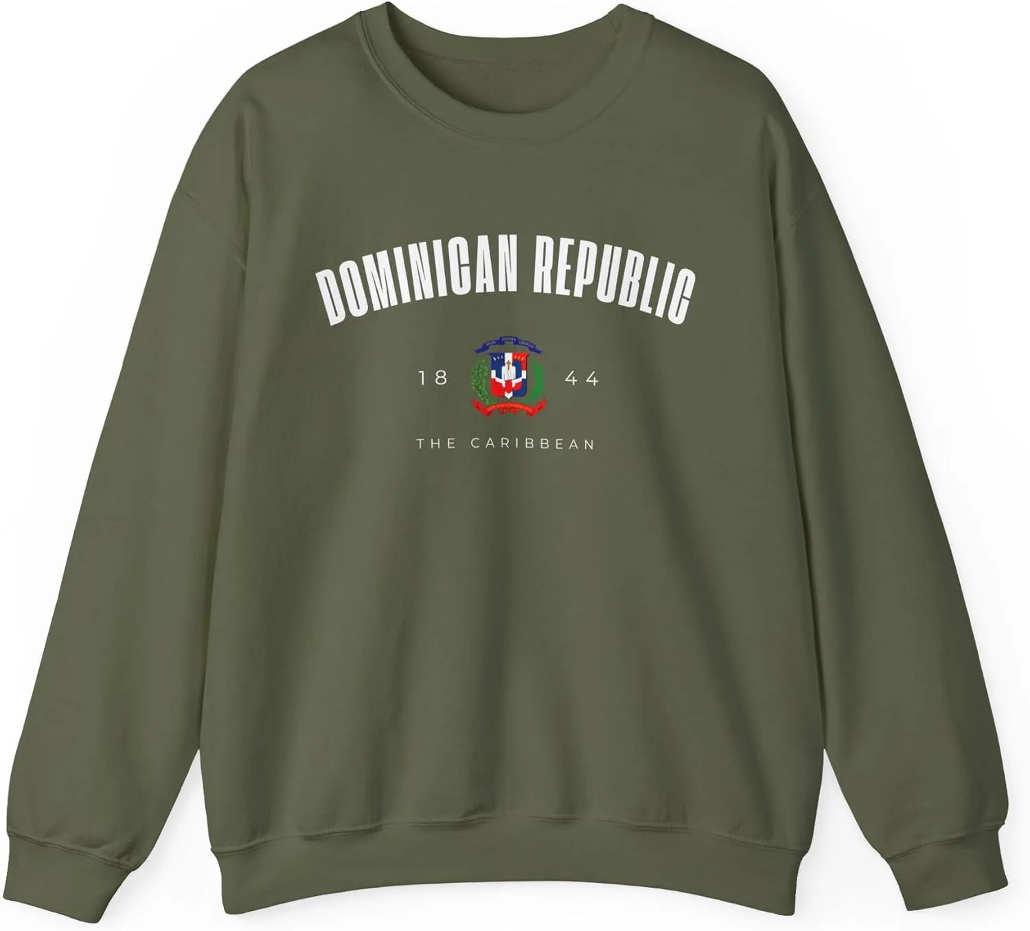 Футболка Unisex с гербом Доминиканской Республики