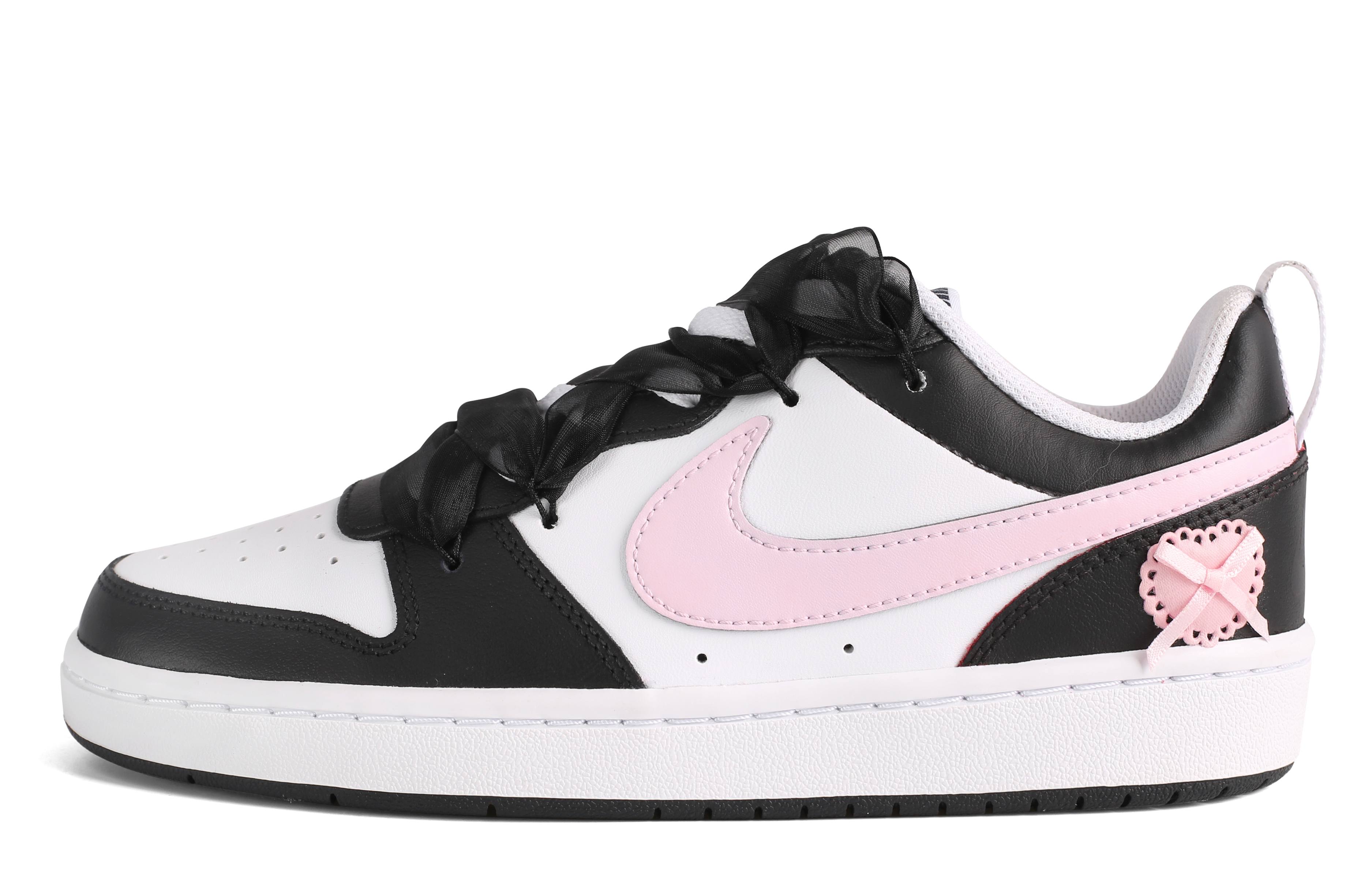 

Кроссовки Nike Skateboarding Shoes Women's Low-top Black/pink, розовый