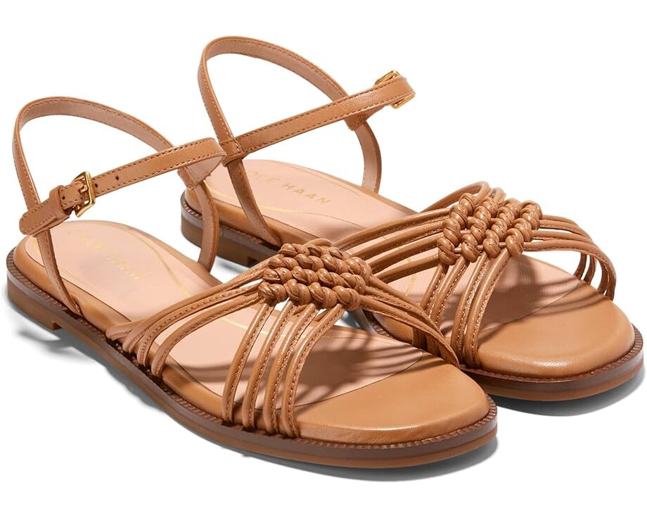 

Сандалии Cole Haan Jitney Knot, цвет Pecan Leather