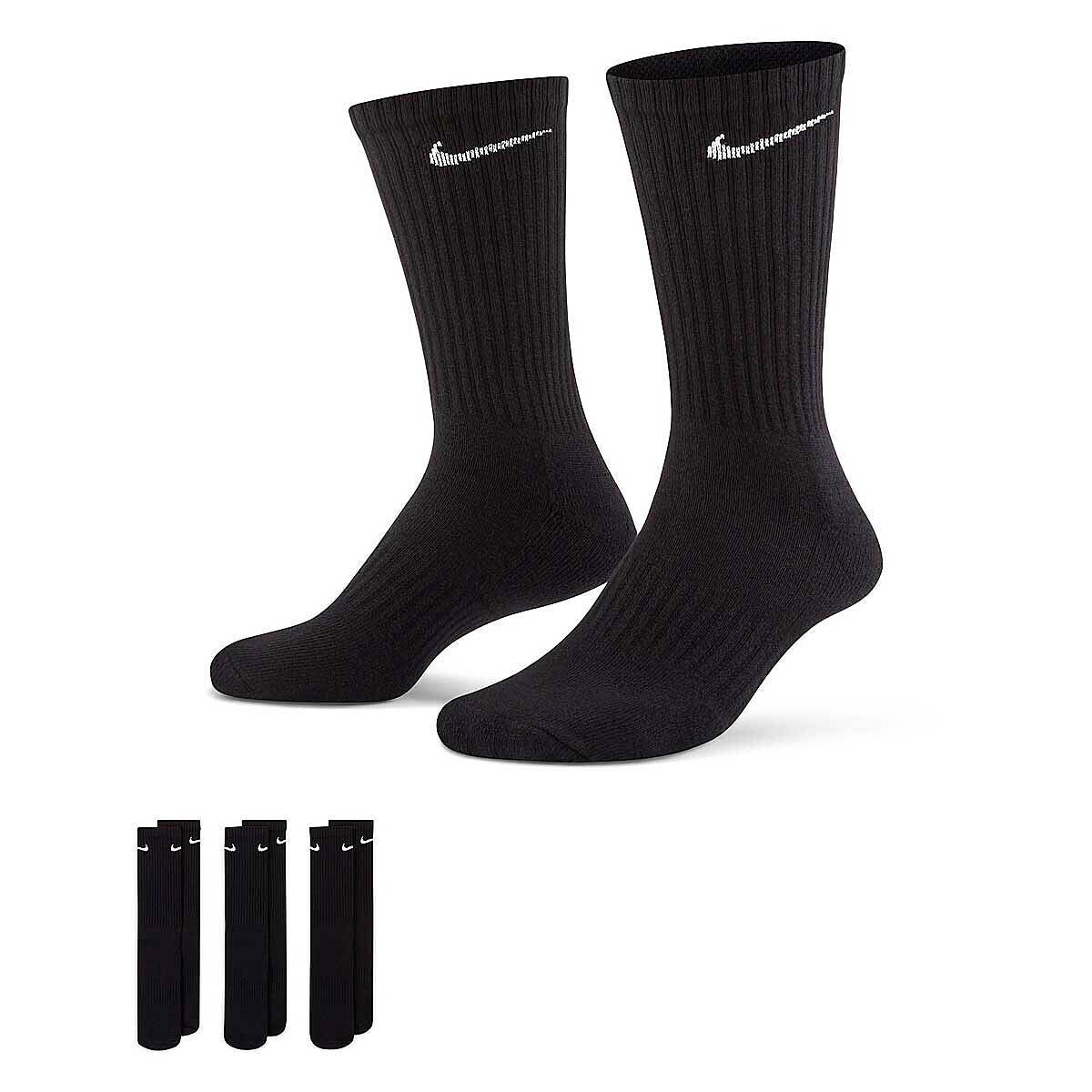 

Носки U NK EVERYDAY CUSH CREW 3PR Nike, цвет Schwarz/Weiß