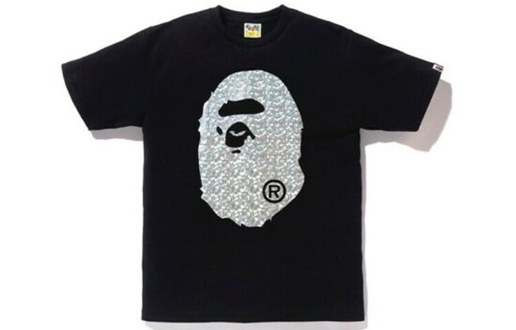 

Футболка Bape мужская A Bathing Ape, серый