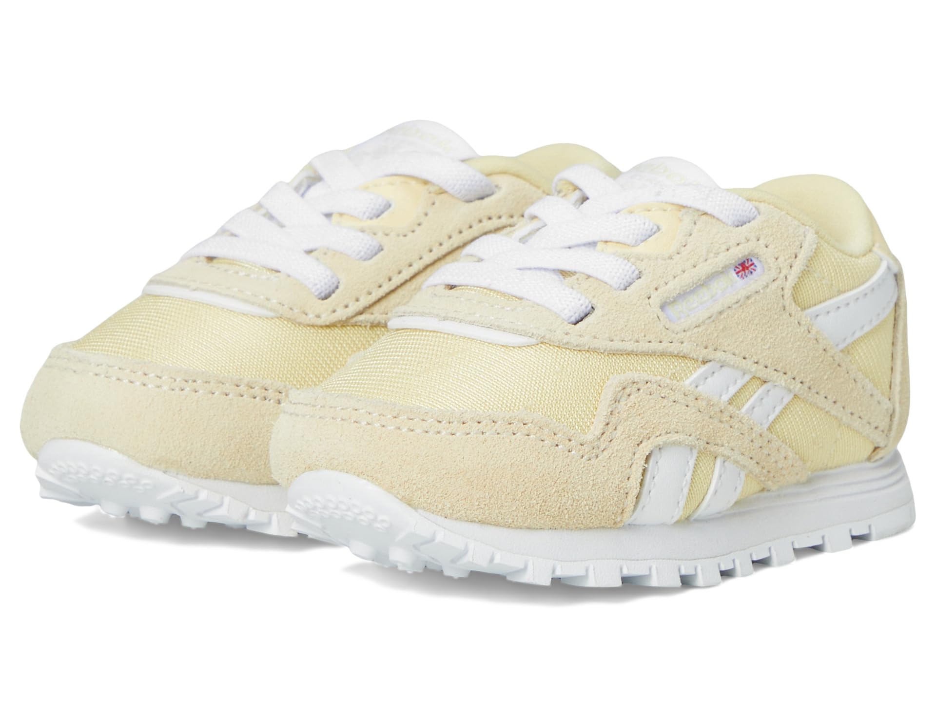 

Кроссовки Reebok Kids Classic Nylon, цвет Bleached Yellow/White