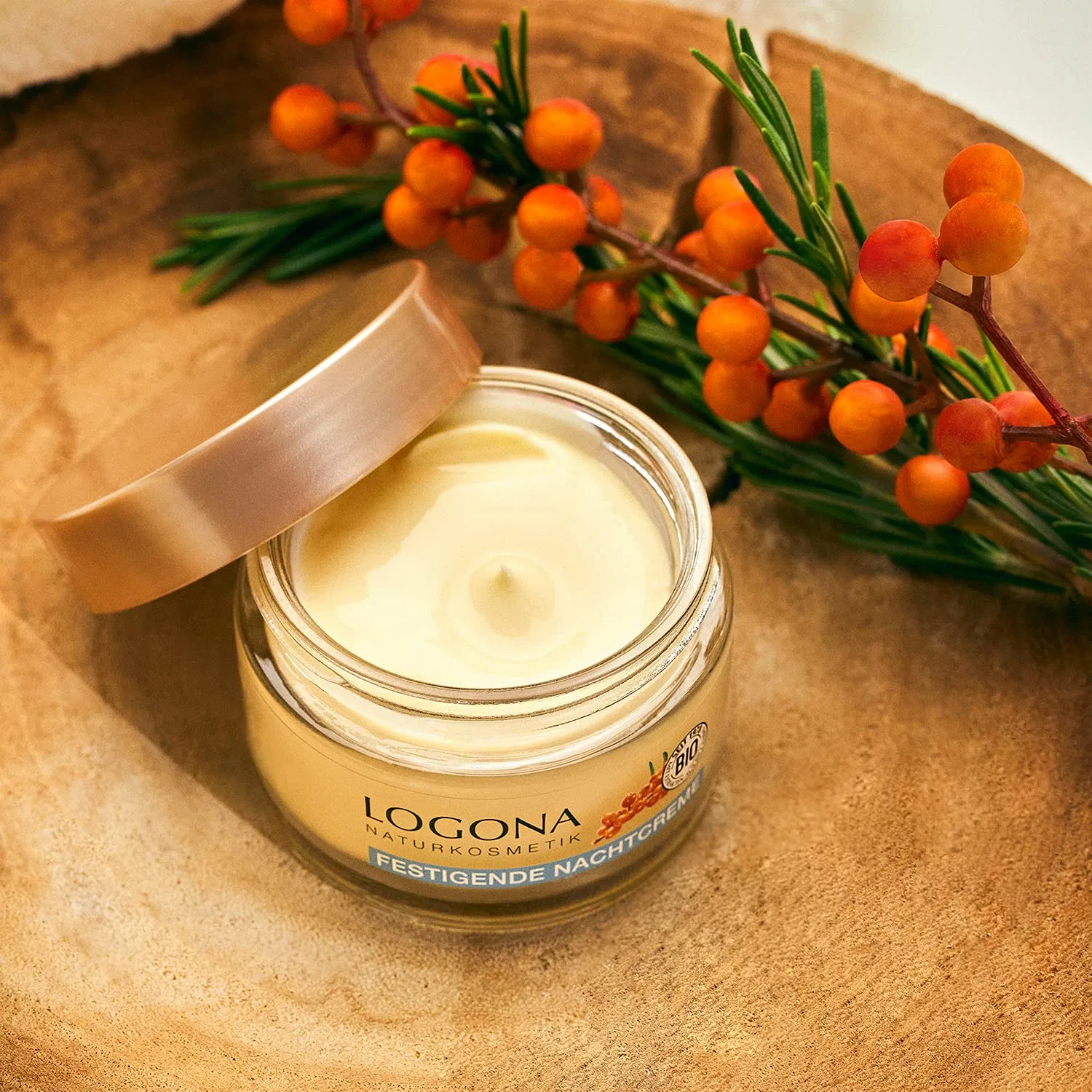 Крем для лица Logona — Антивозрастной ночной от Naturkosmetik — фото 4