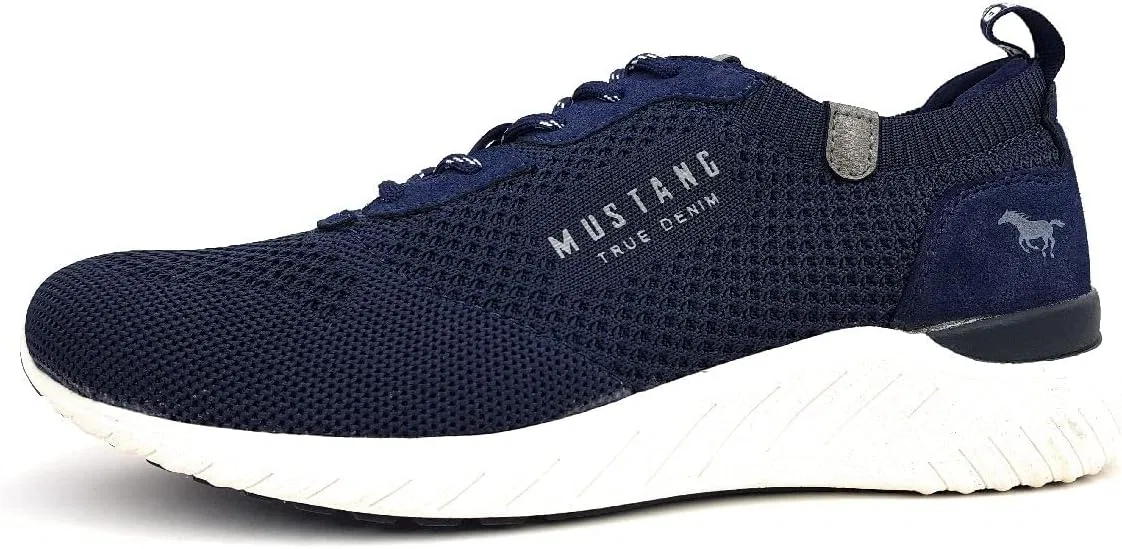 Мужские кроссовки MUSTANG на шнуровке, Darkblue