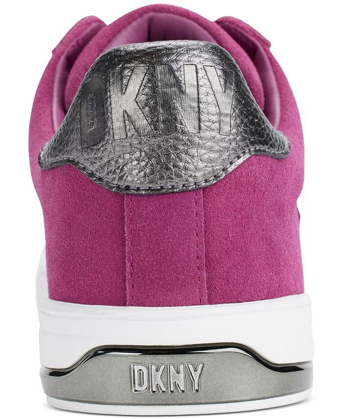 Женские низкие кеды Abeni на шнуровке DKNY, фиолетовый — фото 3