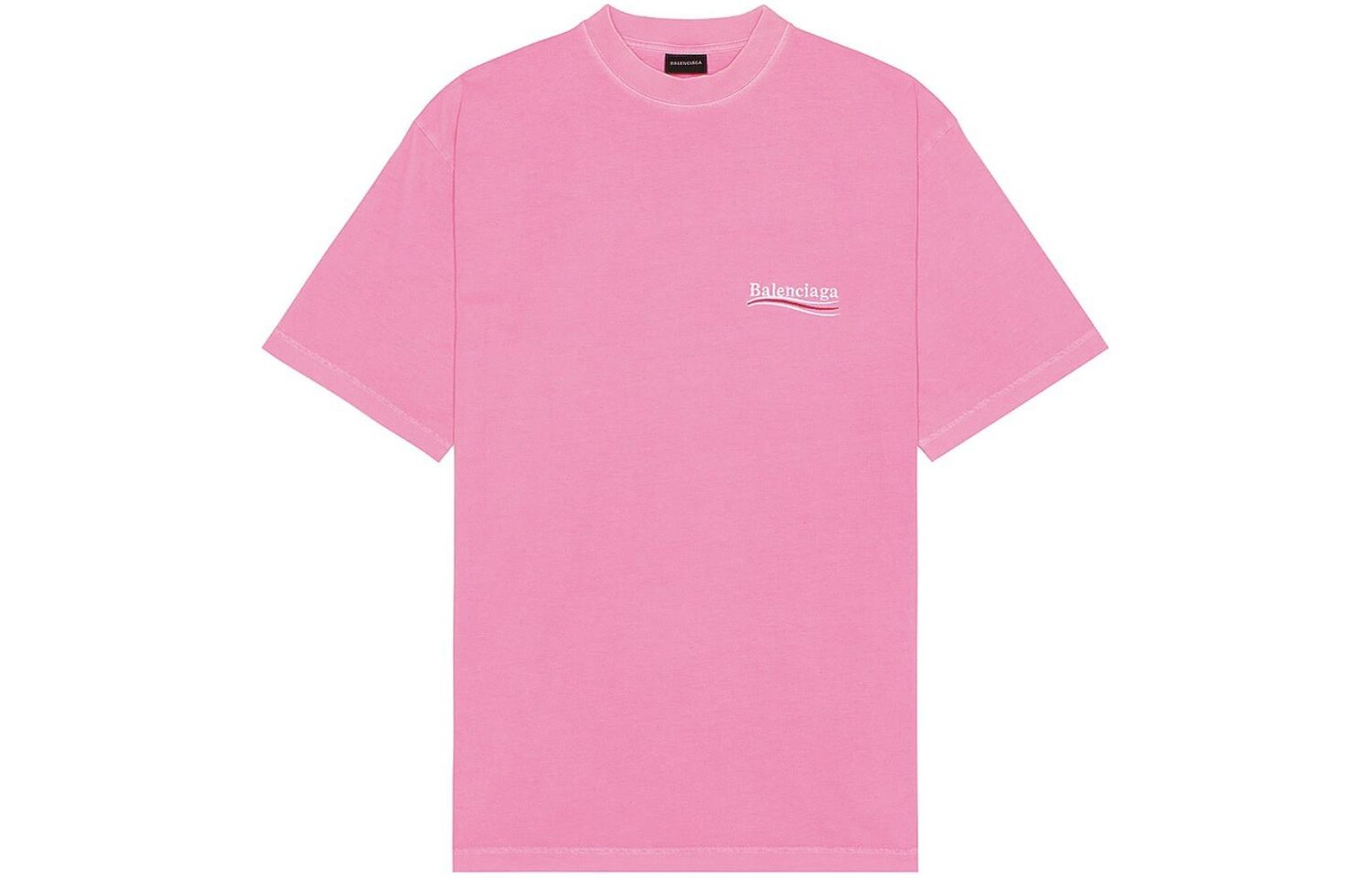 

Футболка унисекс розовая Balenciaga, розовый