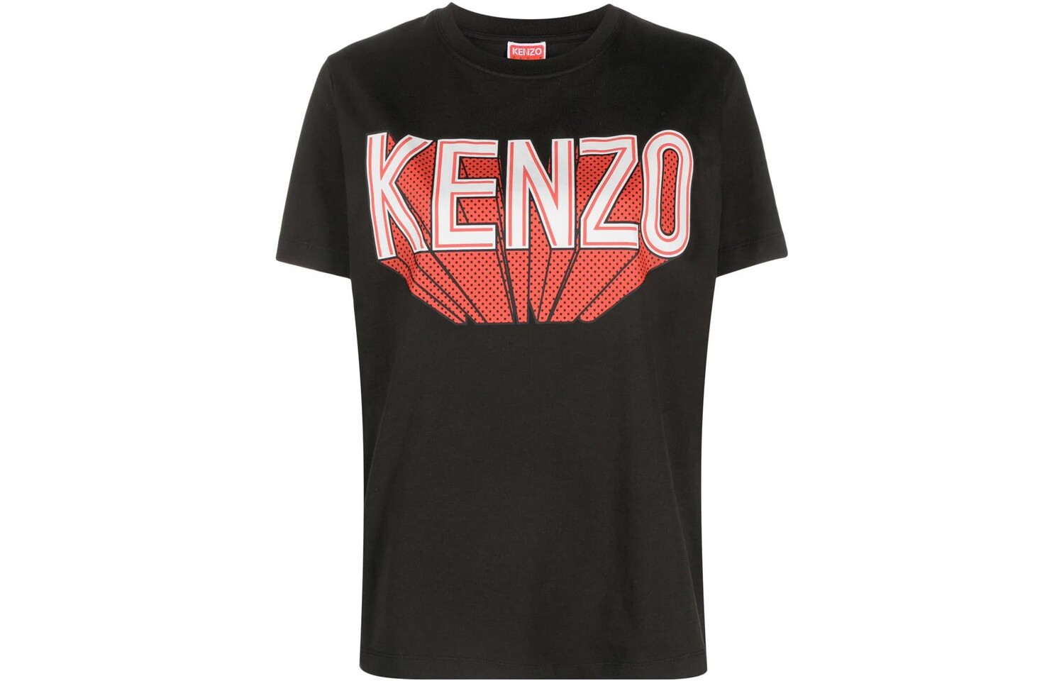 

Футболка женская черная Kenzo