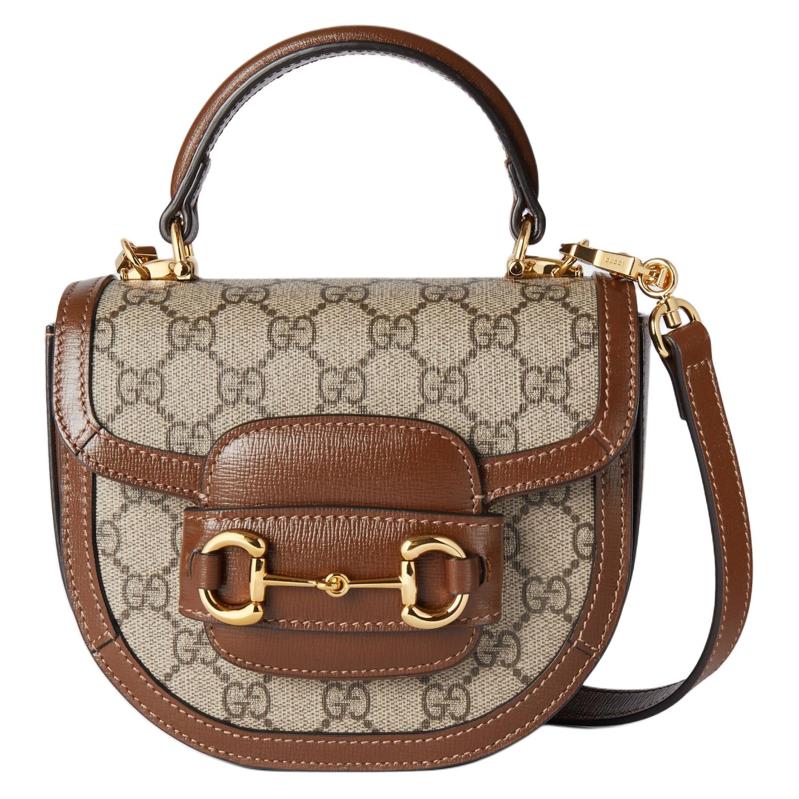 

GUCCI Миниатюрная женская однорукавная сумочка из ткани