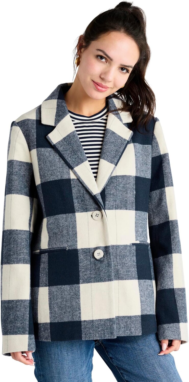 

Блейзер Splendid Ricki Plaid Blazer, цвет Navy Plaid