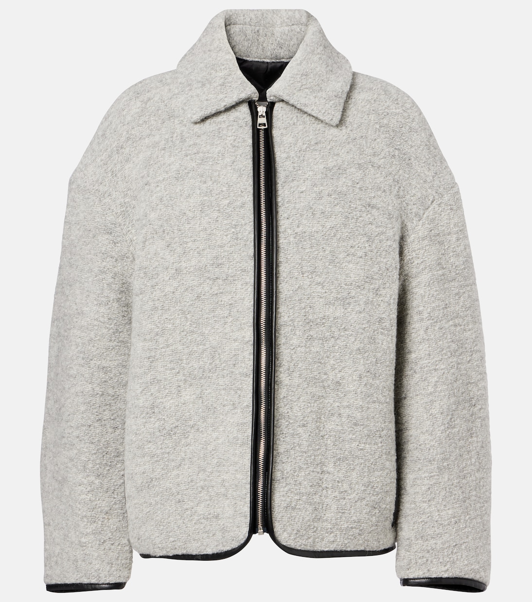 

Куртка из смеси шерсти и хлопка JW Anderson, Light Grey Melange