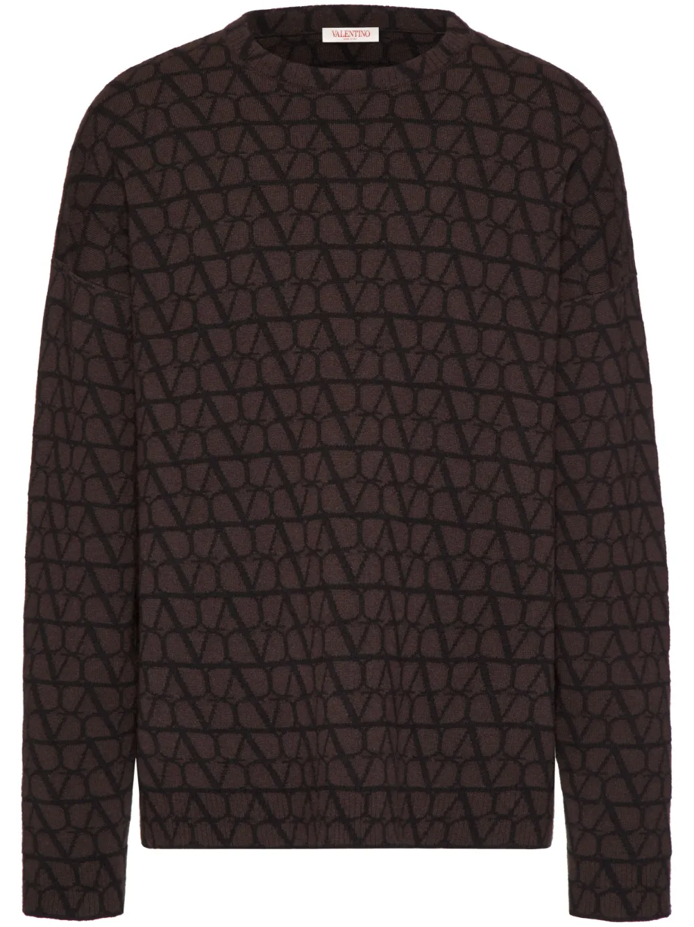 

Шерстяной джемпер Toile Iconographe VALENTINO GARAVANI, черный