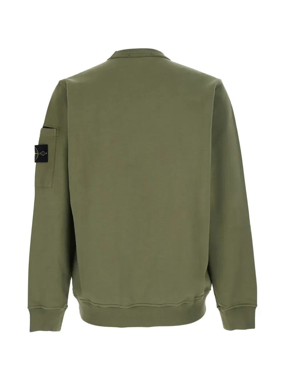 Толстовка с накладными карманами Stone Island, зеленый — фото 2