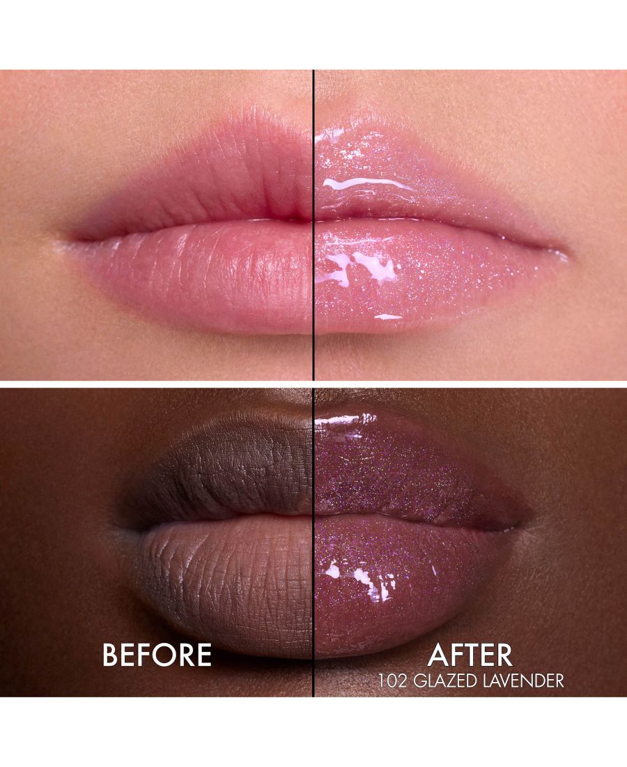 Бальзам для губ Addict Lip Glow Butter DIOR, цвет 102 glazed lavender — фото 3