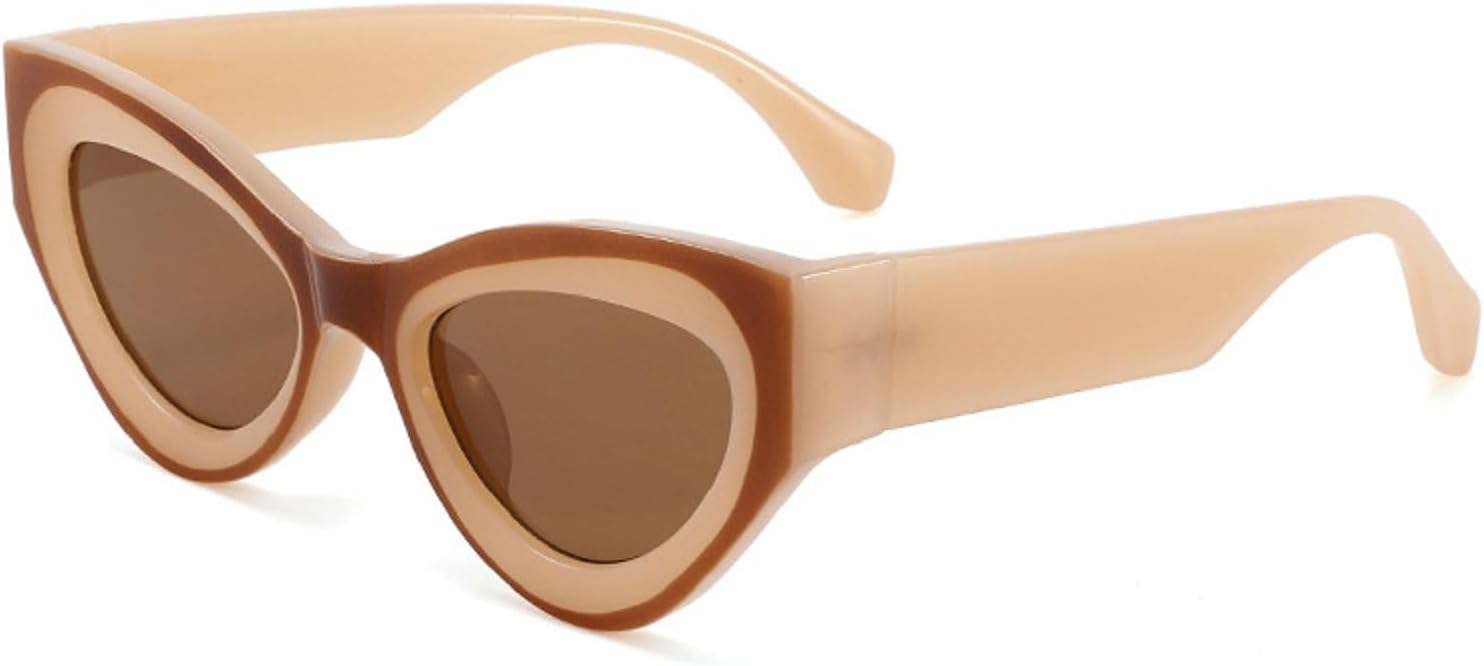 

Модные солнцезащитные очки «кошачий глаз» для женщин и мужчин. Классические, стильные, винтажные, летние, для отдыха на природе и путешествий. Солнцезащитные очки 1351 Melrose, Brown