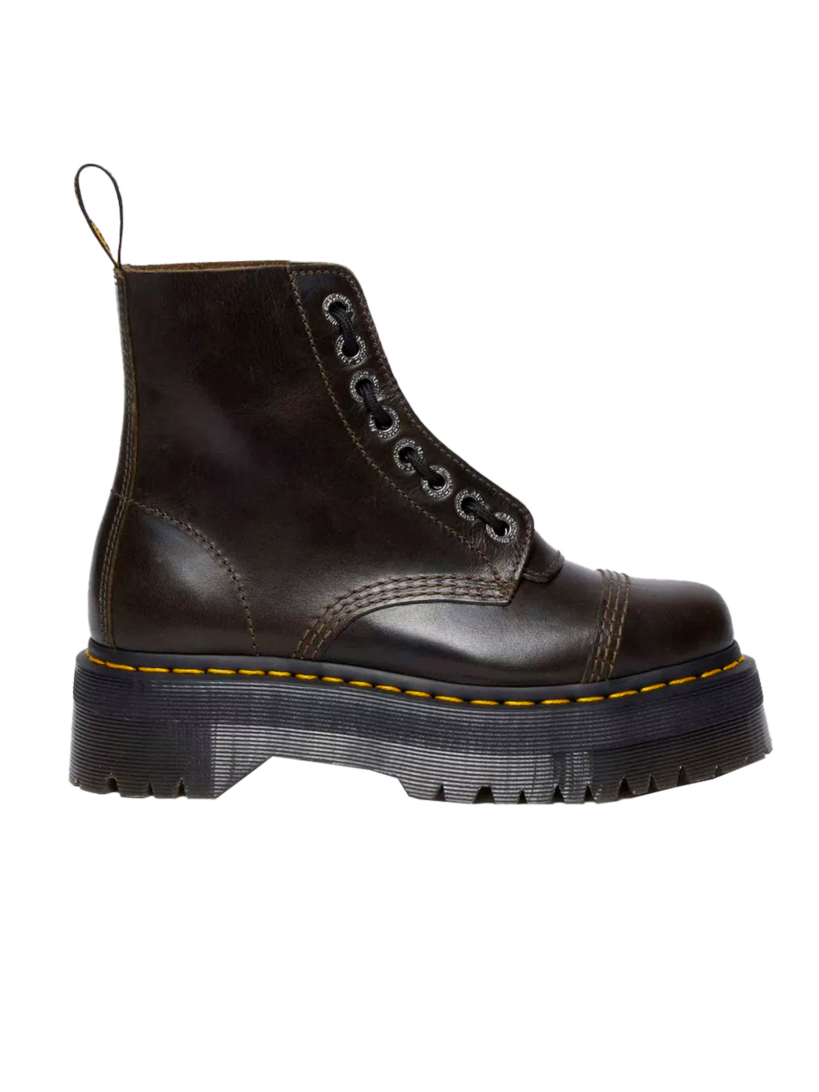 

Ботинки platform sinclair in pelle orleans Dr. Martens, коричневый