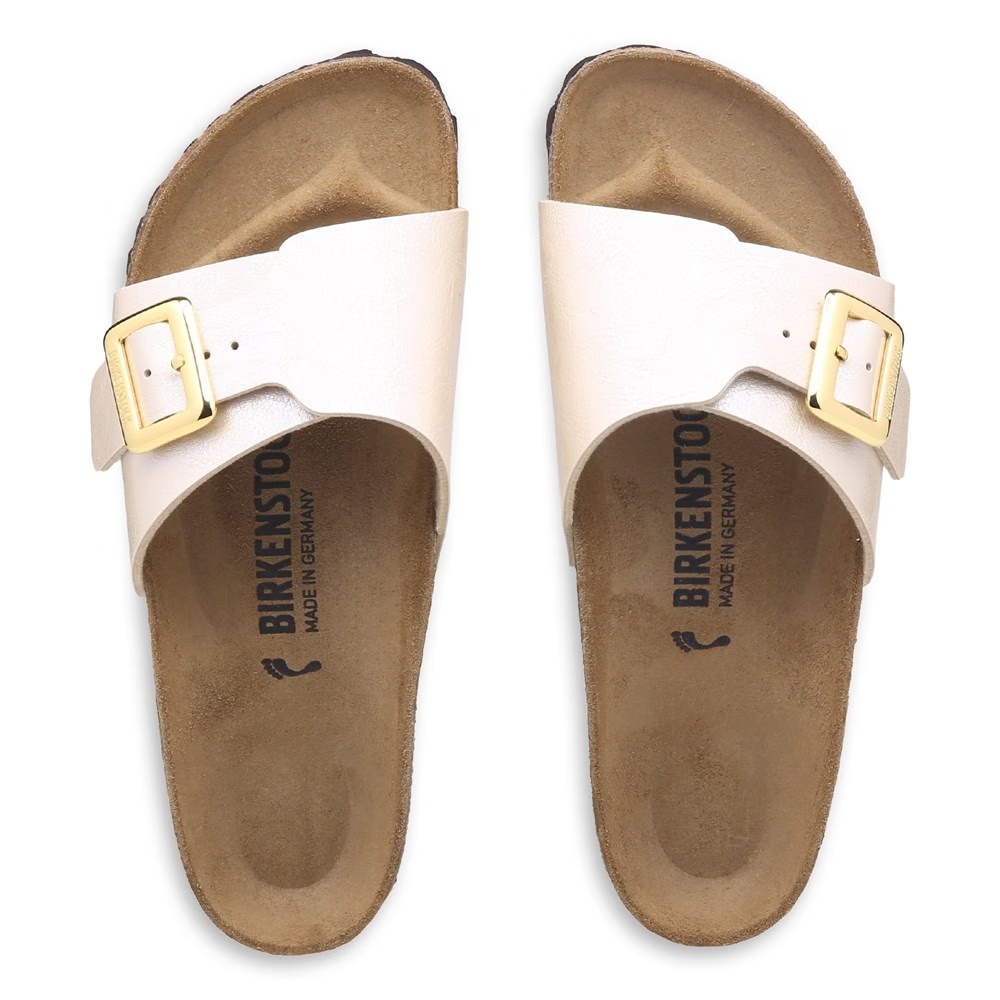 Catalina luxe пряжка на подошве сандалии Birkenstock, graceful pearl white — фото 4