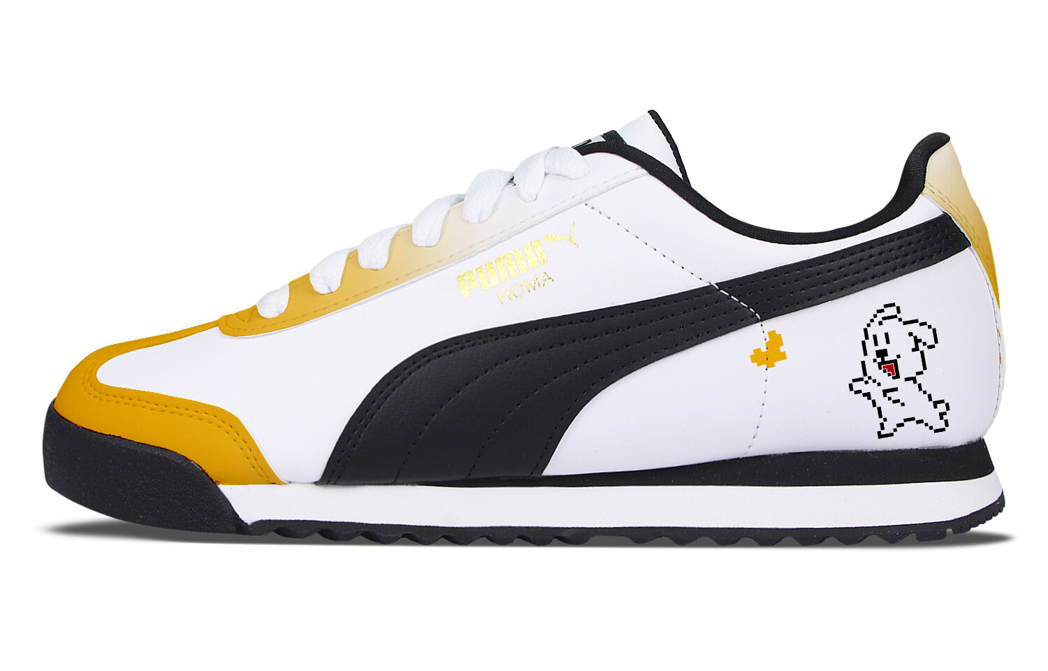 

Кроссовки Puma Roma Training Shoes Unisex Low-top Black, белый