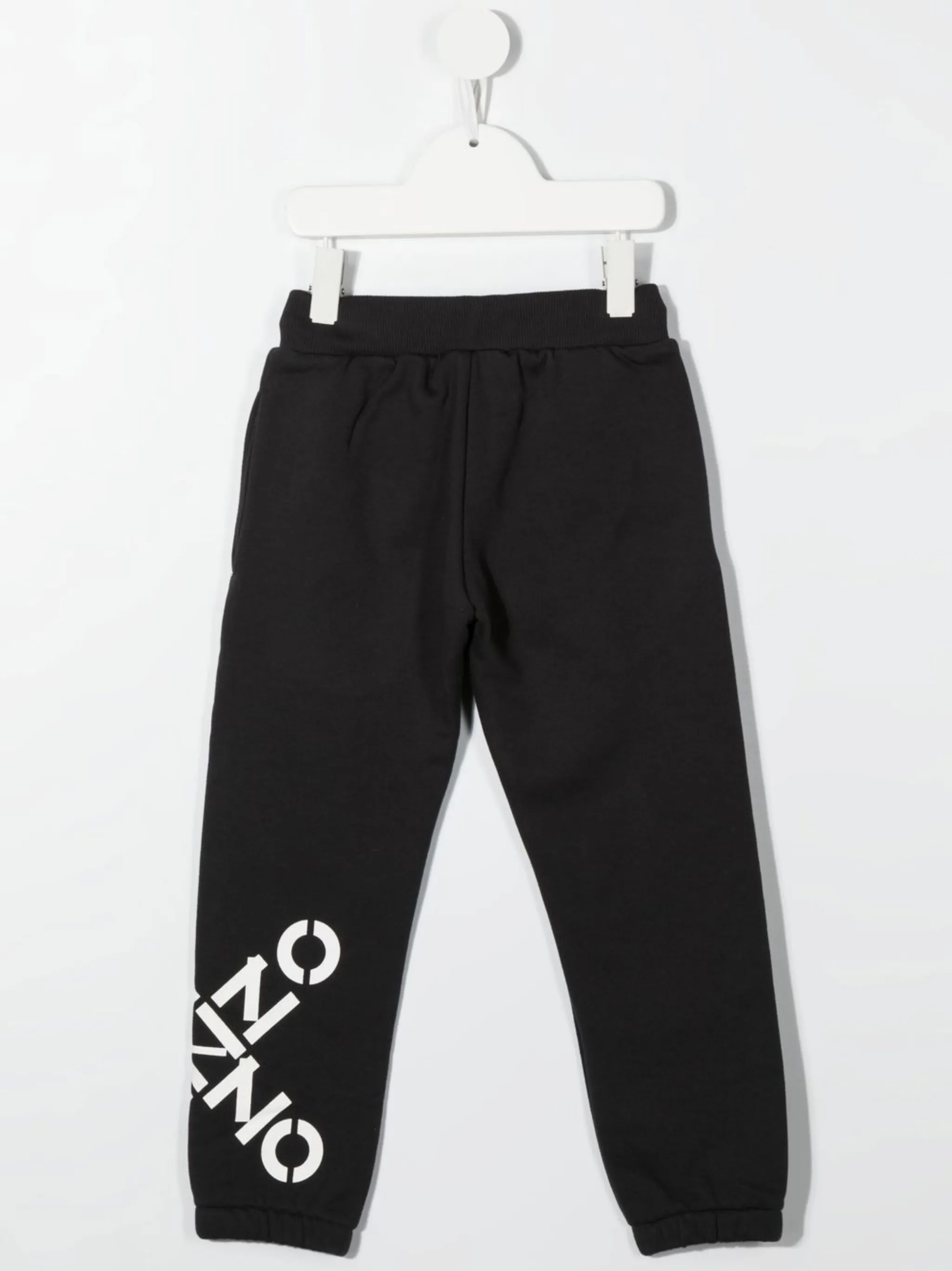 Спортивные брюки с логотипом Kenzo Kids, серый — фото 2