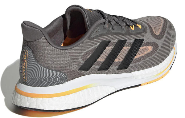Кроссовки сверхновые Adidas, коричневый — фото 4