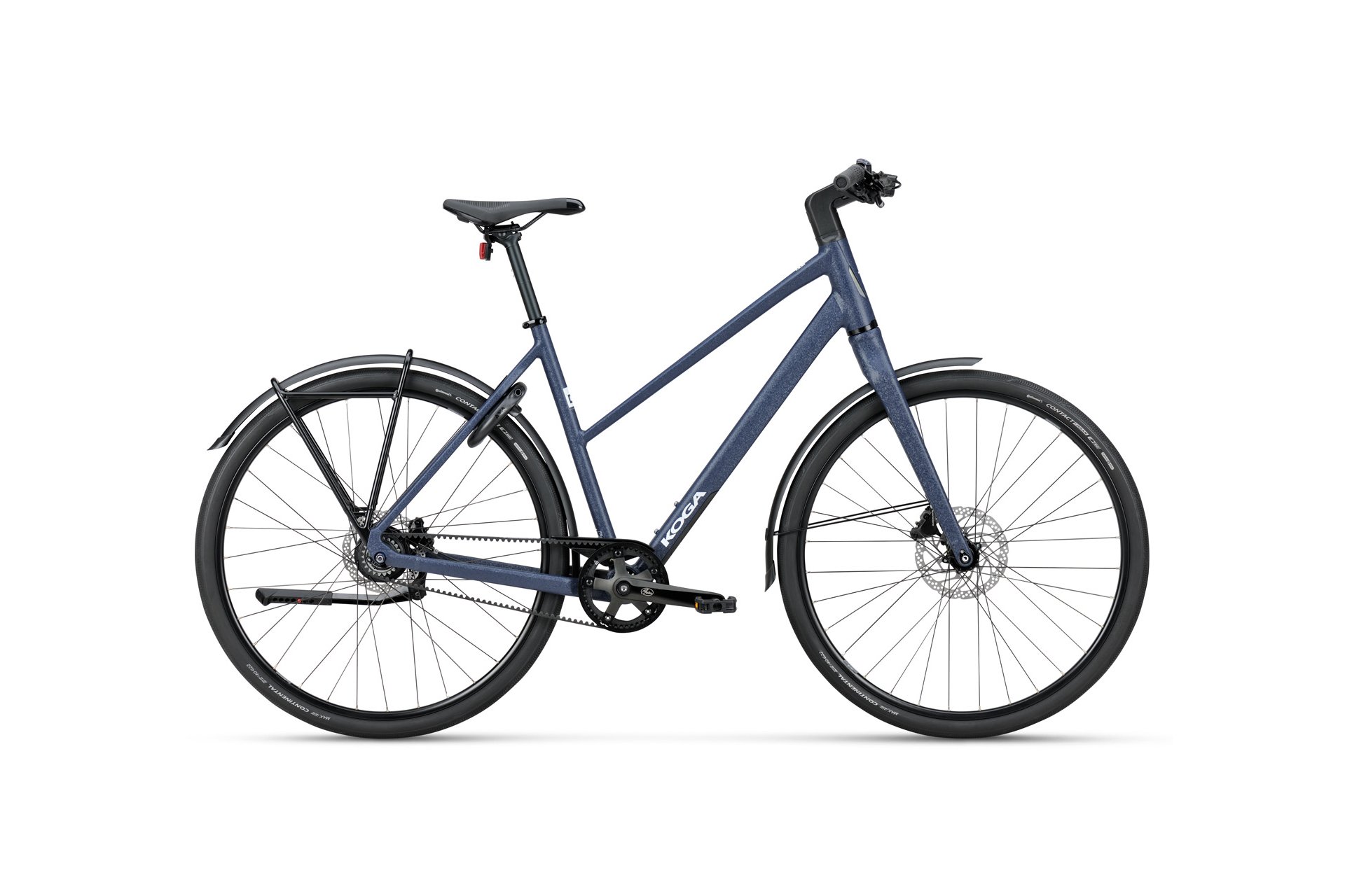 

Городской велосипед Koga Supermetro - 28 дюймов - trapez - 2026, blau | wrinkle jeans
