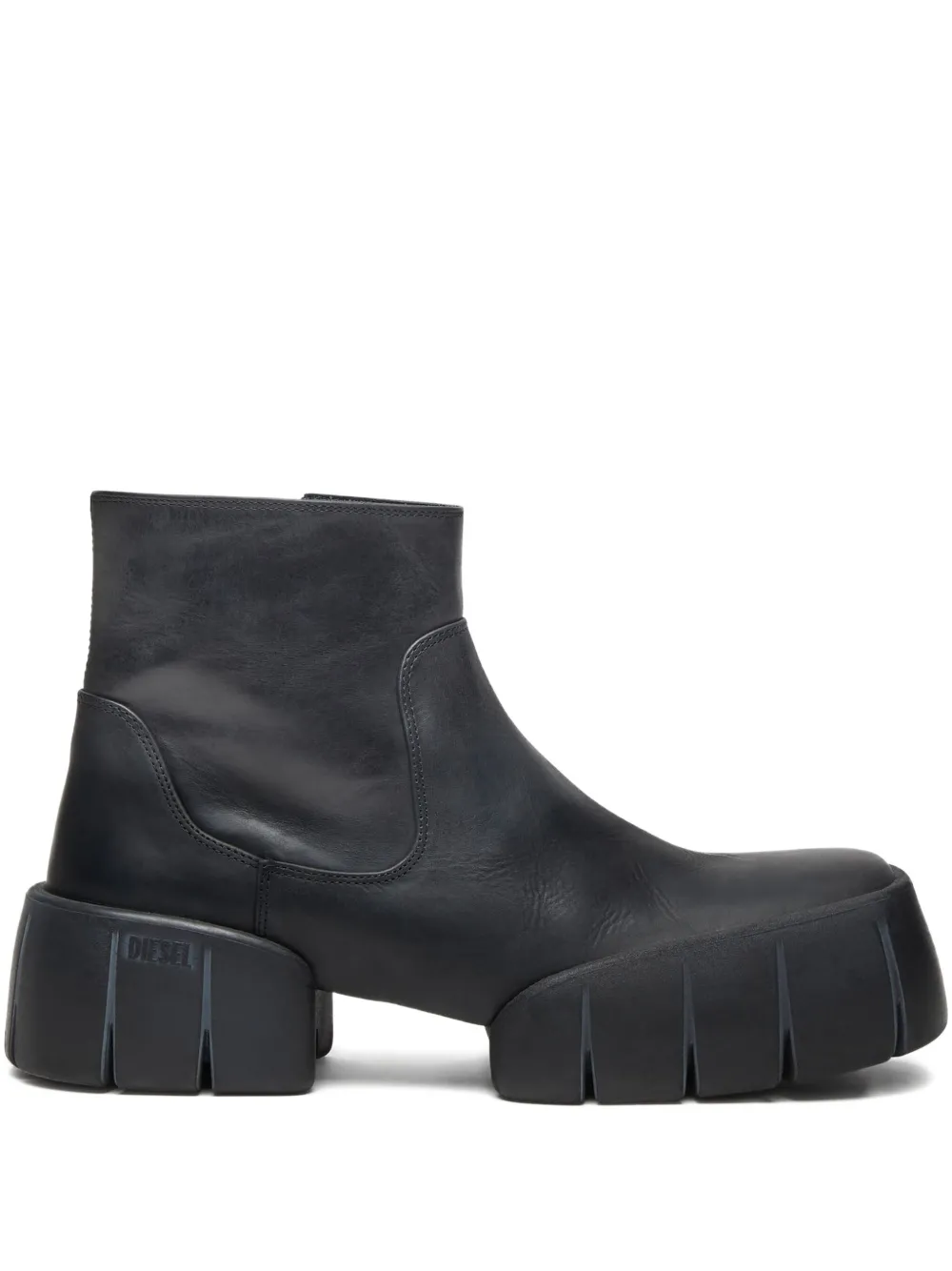

Кожаные ботинки D-Tex-Oiled DIESEL, черный