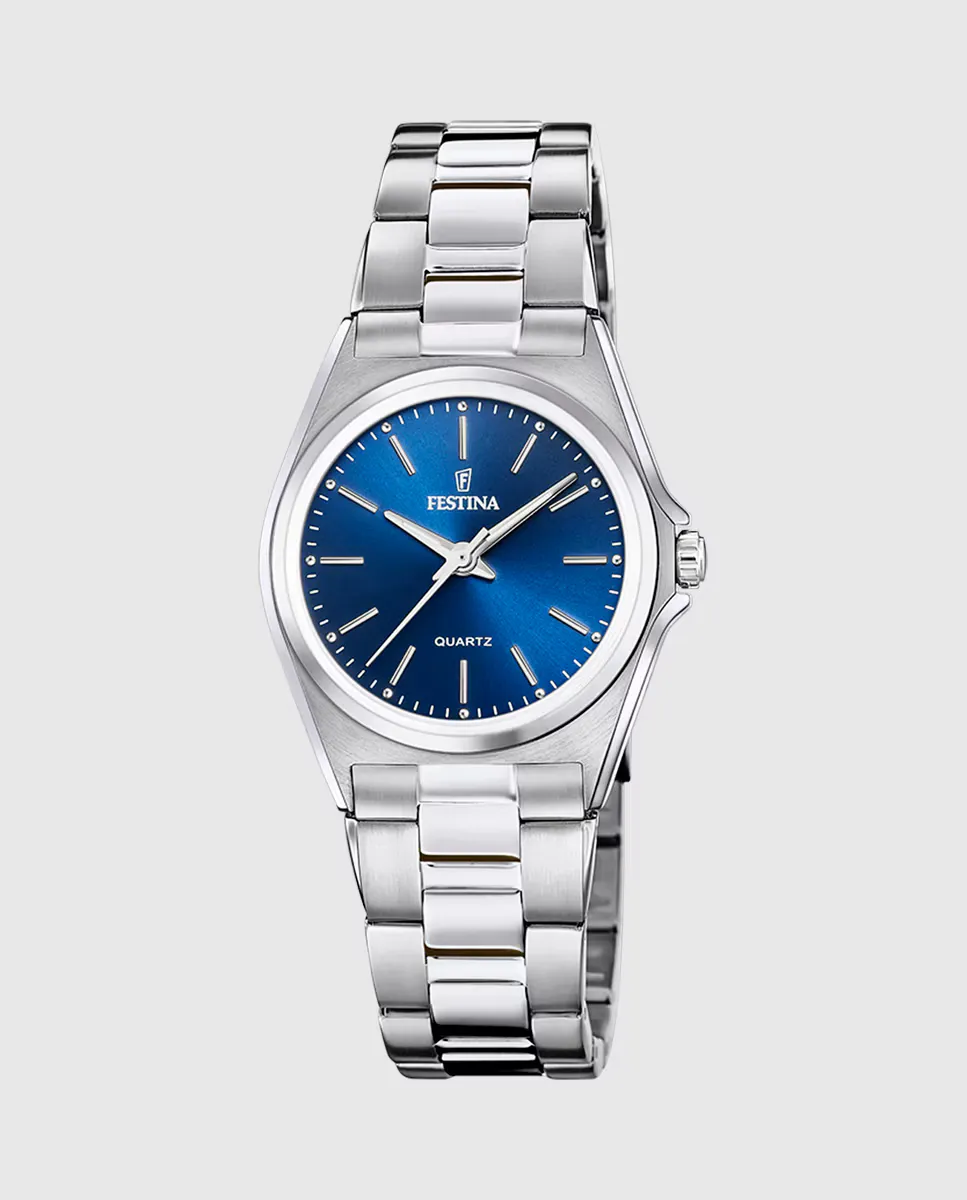 

Женские часы F20553/3 Acero Classico в серебристой стали Festina, серебряный