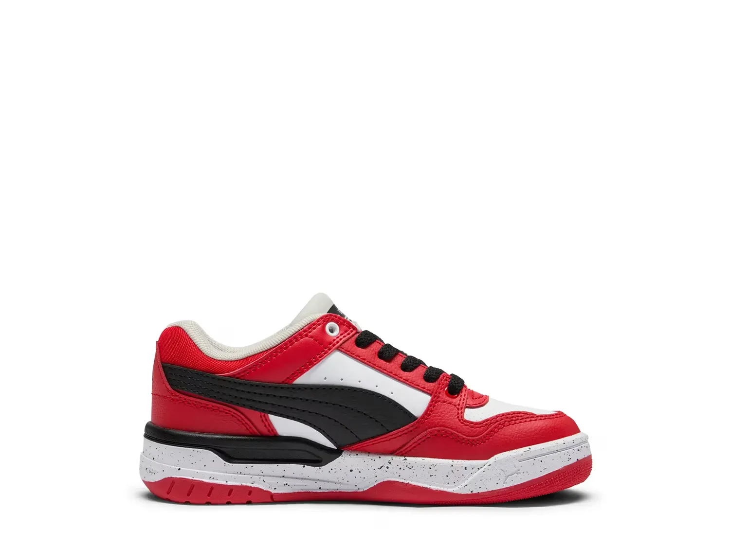 Кроссовки Rebound Retro - детские Puma, Black/Red/White — фото 2