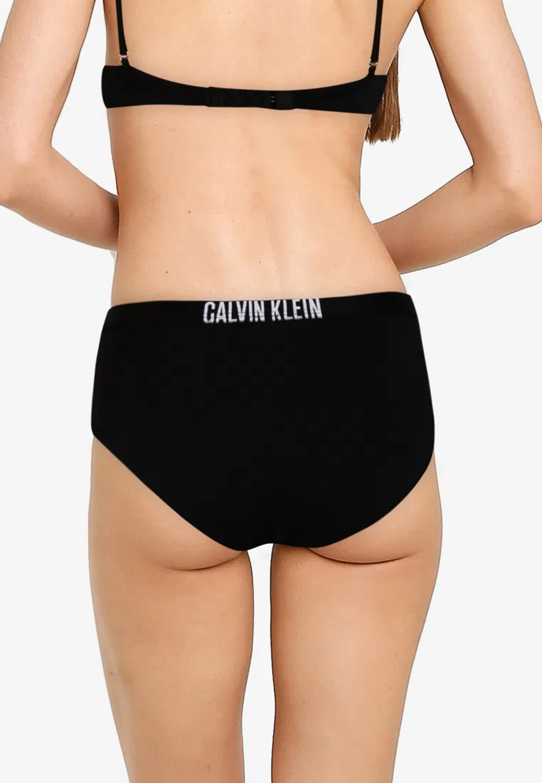 Трусы, Hipster Cut, Calvin Klein, черный — фото 2
