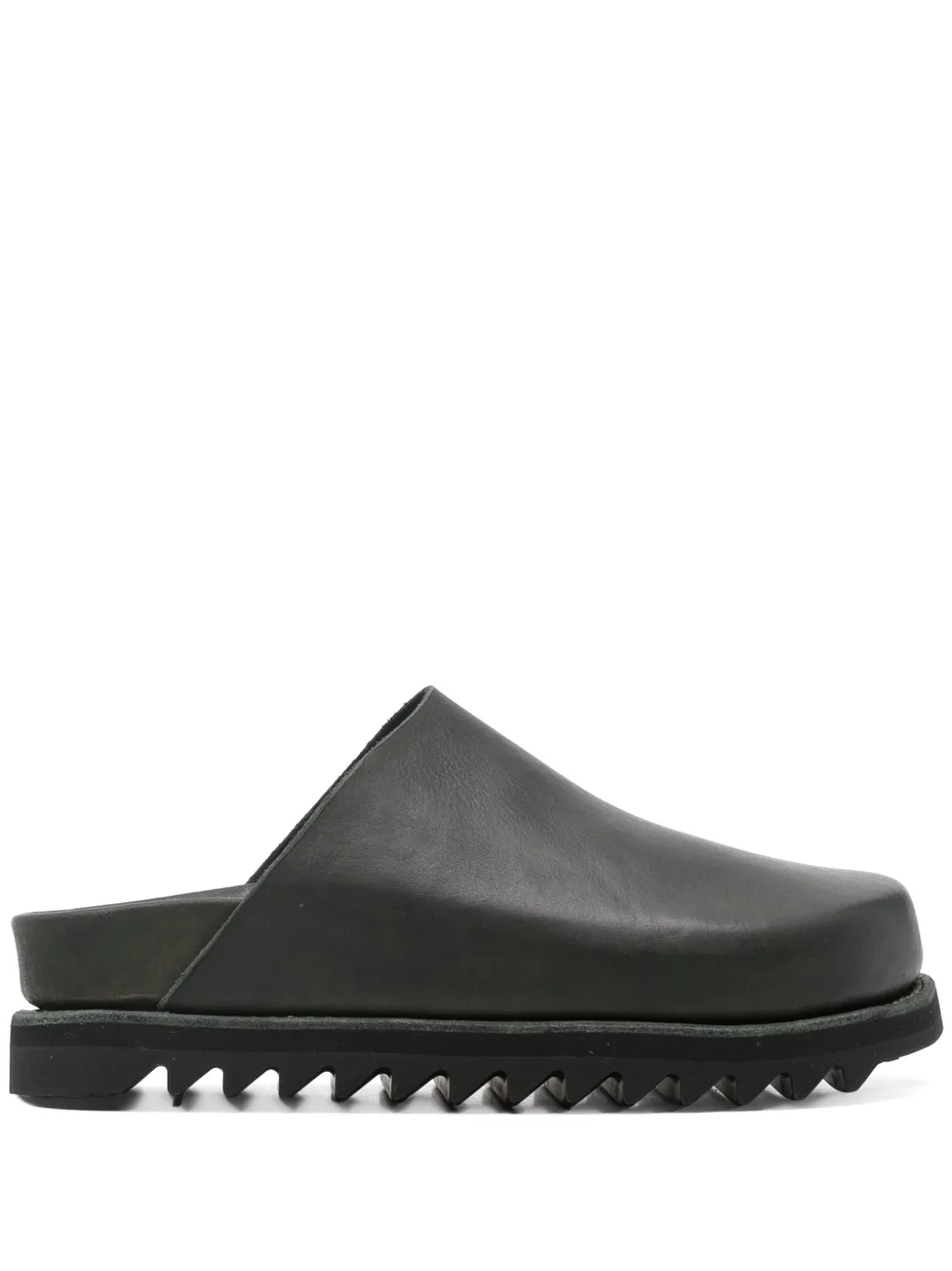 

Кожаные шлепанцы Guidi, зеленый