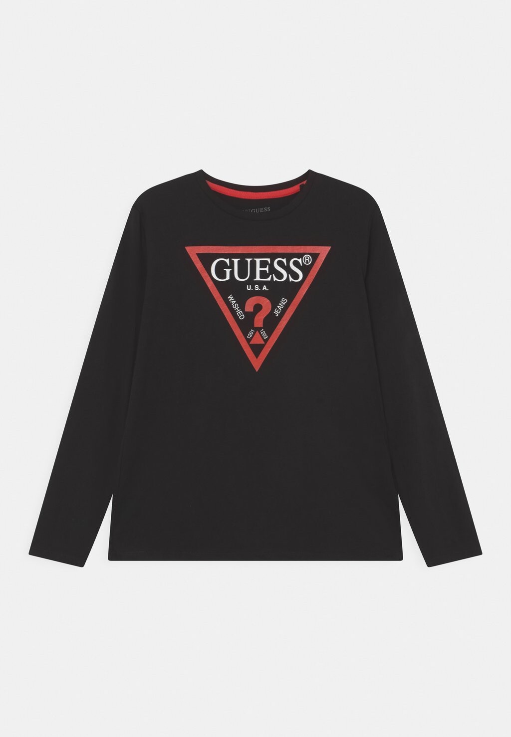 Топ с длинными рукавами JUNIOR CORE Guess, цвет jet black