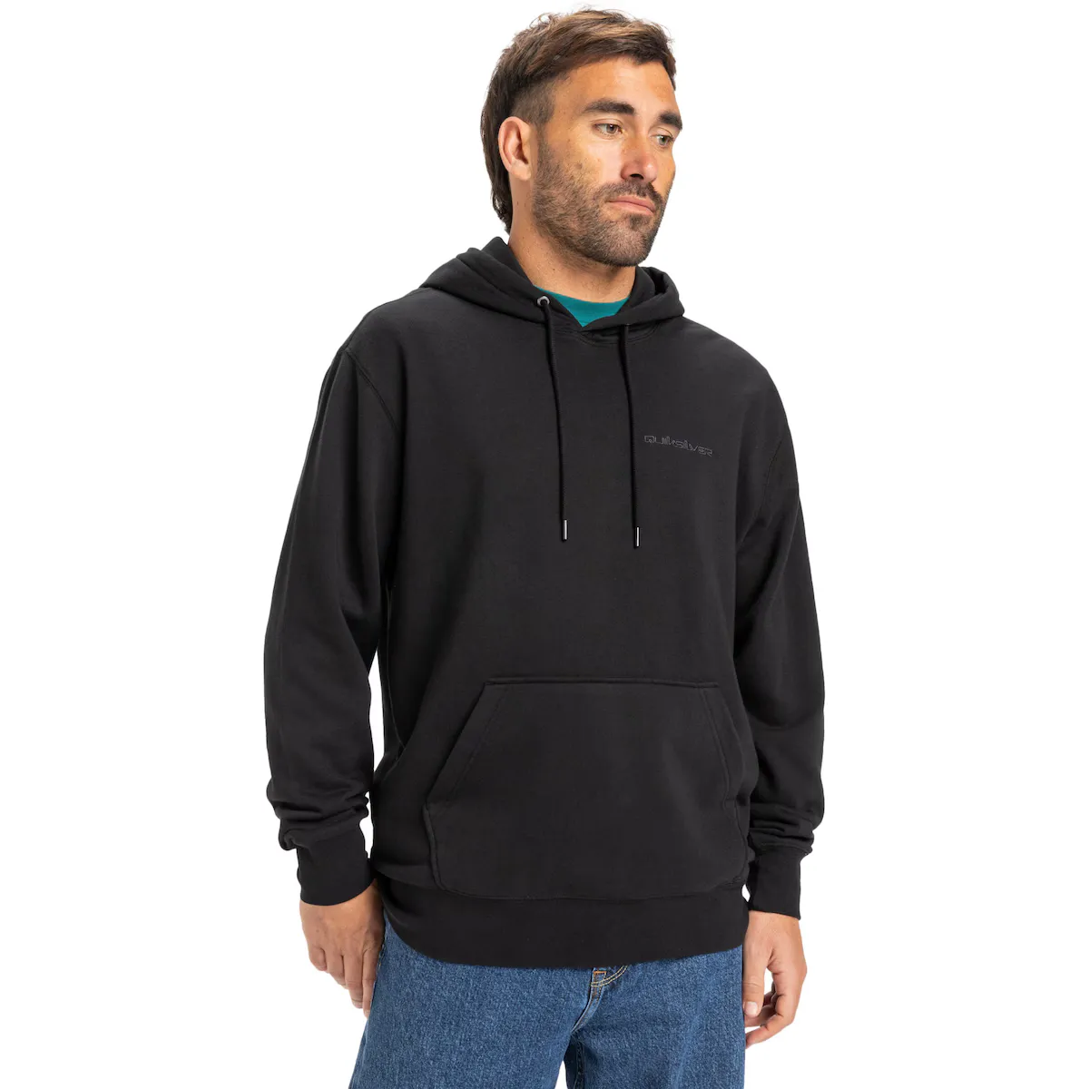 

Мужская толстовка Quiksilver с соленой водой, чёрный