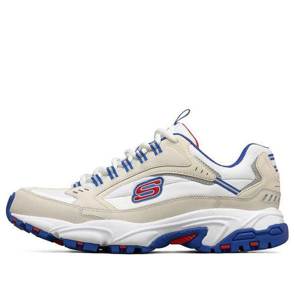 

Кроссовки stamina low running shoes white/red/yellow Skechers, белый