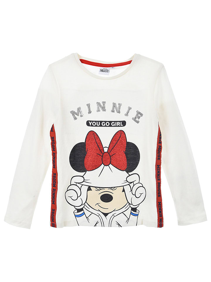

Лонгслив Disney Minnie Mouse, цвет creme/bunt
