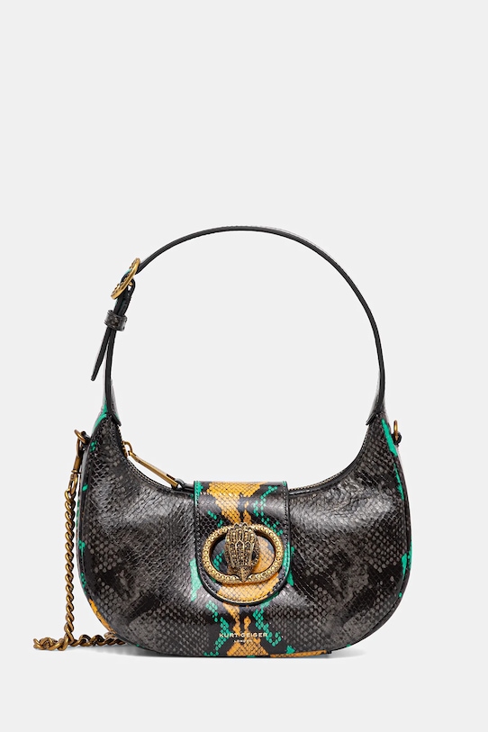 

Кожаная сумка Kurt Geiger London, черный