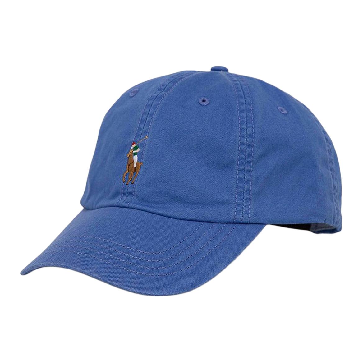 

Polo Ralph Lauren Хлопковая бейсболка мужская синяя, Blue