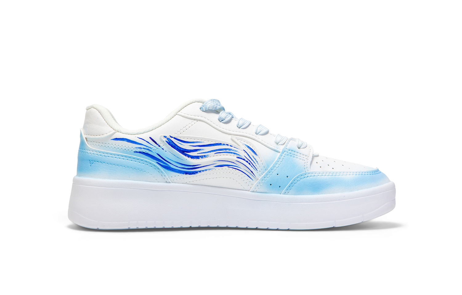 Li Ning Sycee Abrasion Resistant Breathable Coverage Low top Skateboard Shoes для мужчин Li-Ning, синий — фото 4