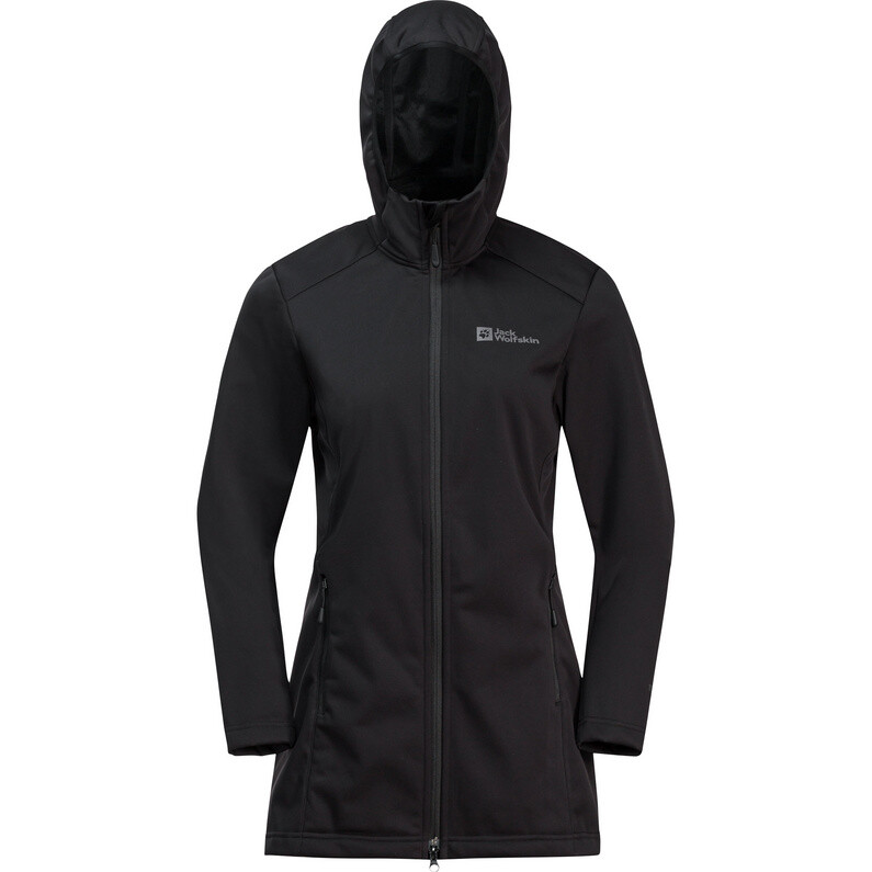

Женское пальто Windhain Jack Wolfskin, черный