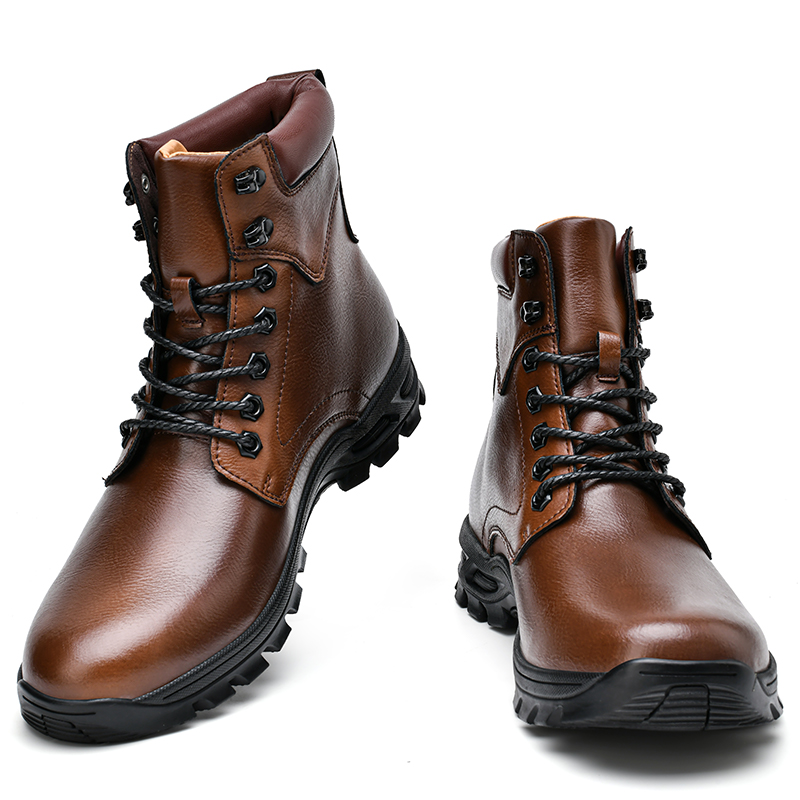 Bull Thunder Кроссовки Crew Martin мужские утепленные черные, цвет Black Insulated Shoes — фото 4