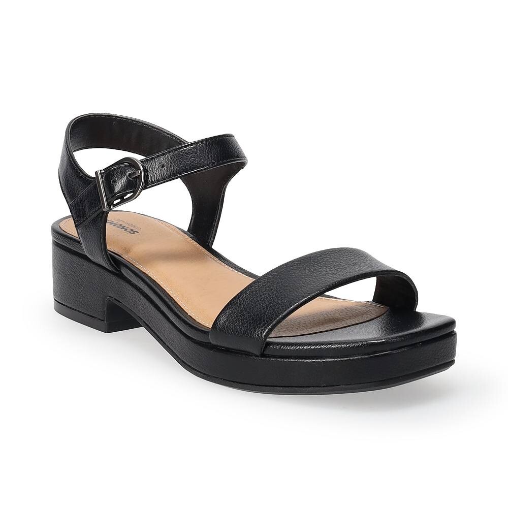 

Женские сандалии на платформе Sonoma Goods For Life Tosca, черный