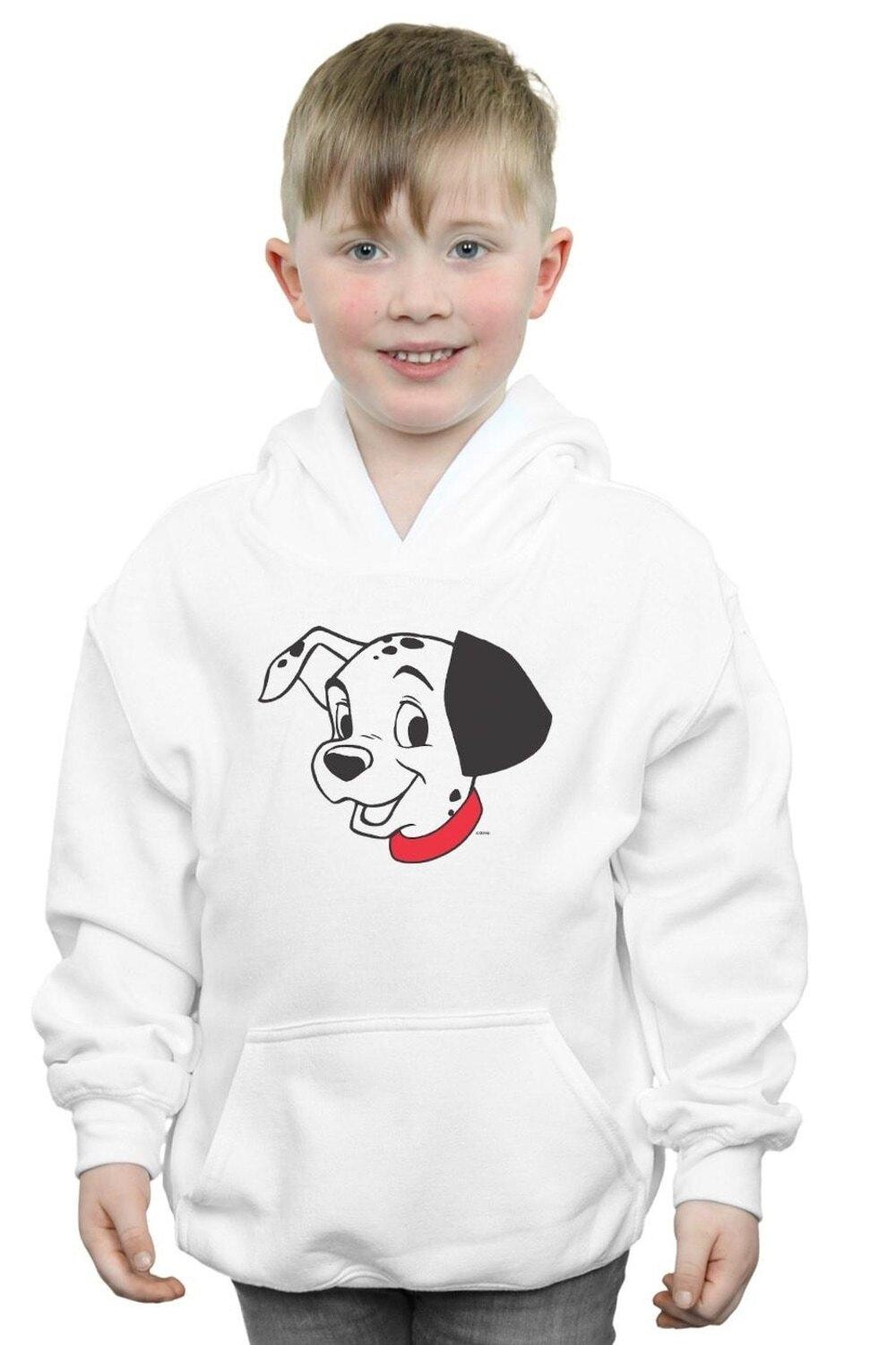 

Толстовка с головой 101 далматинца Disney, белый