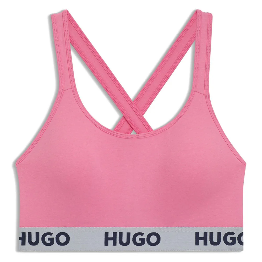 

Спортивный бюстгальтер HUGO 10241852 01 Bralette sports bra, розовый
