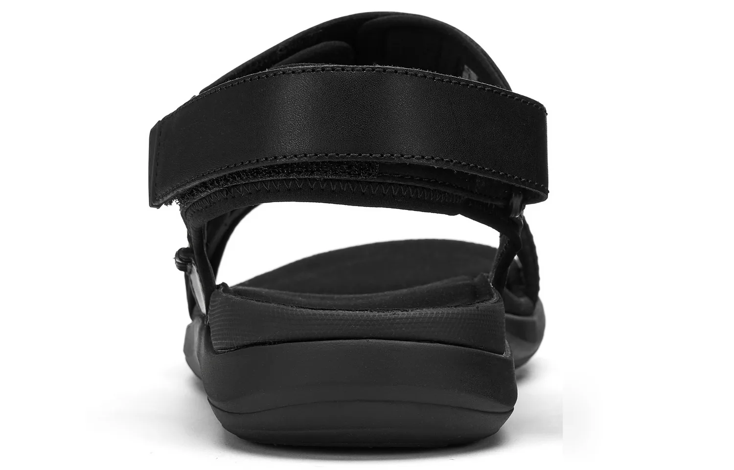Clarks Пляжные сандалии из коровьей кожи для мужчин черные — фото 4