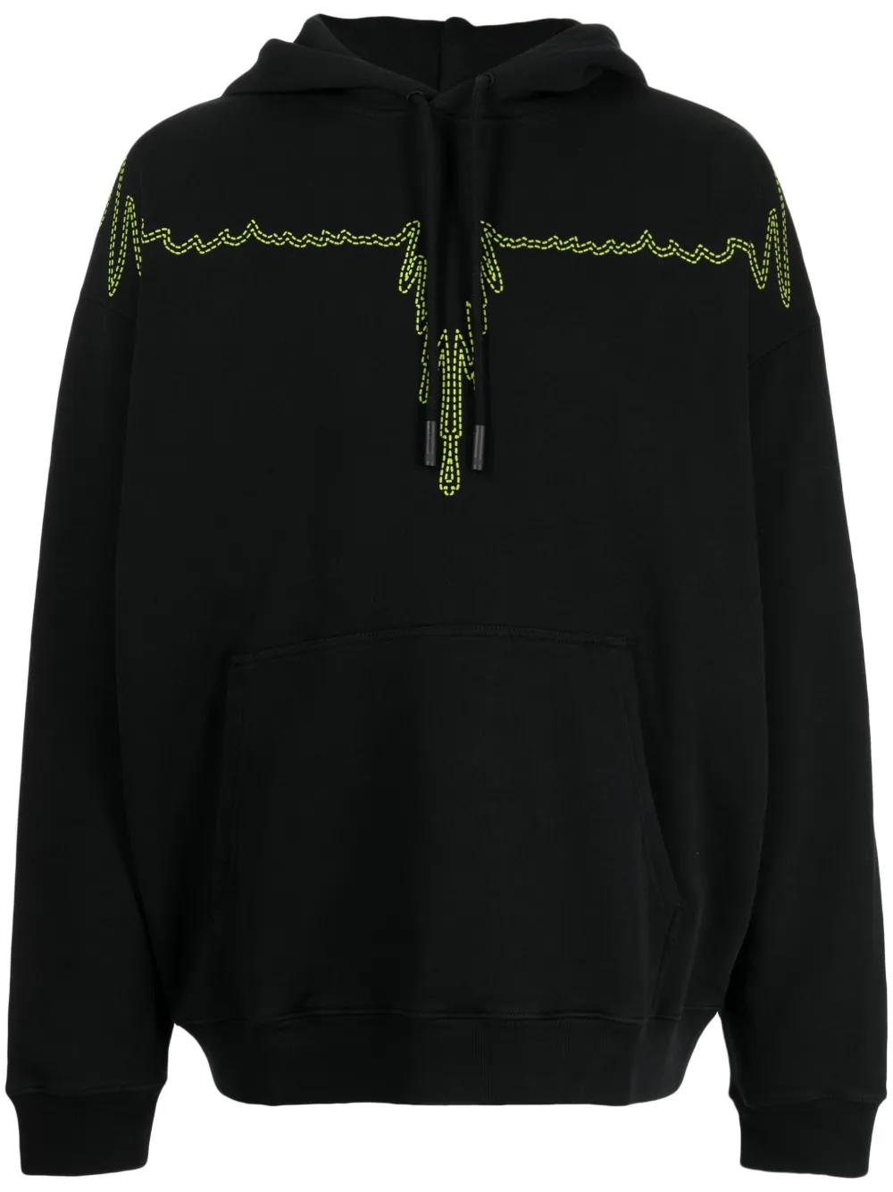 

Худи с декоративной строчкой Marcelo Burlon County of Milan, черный