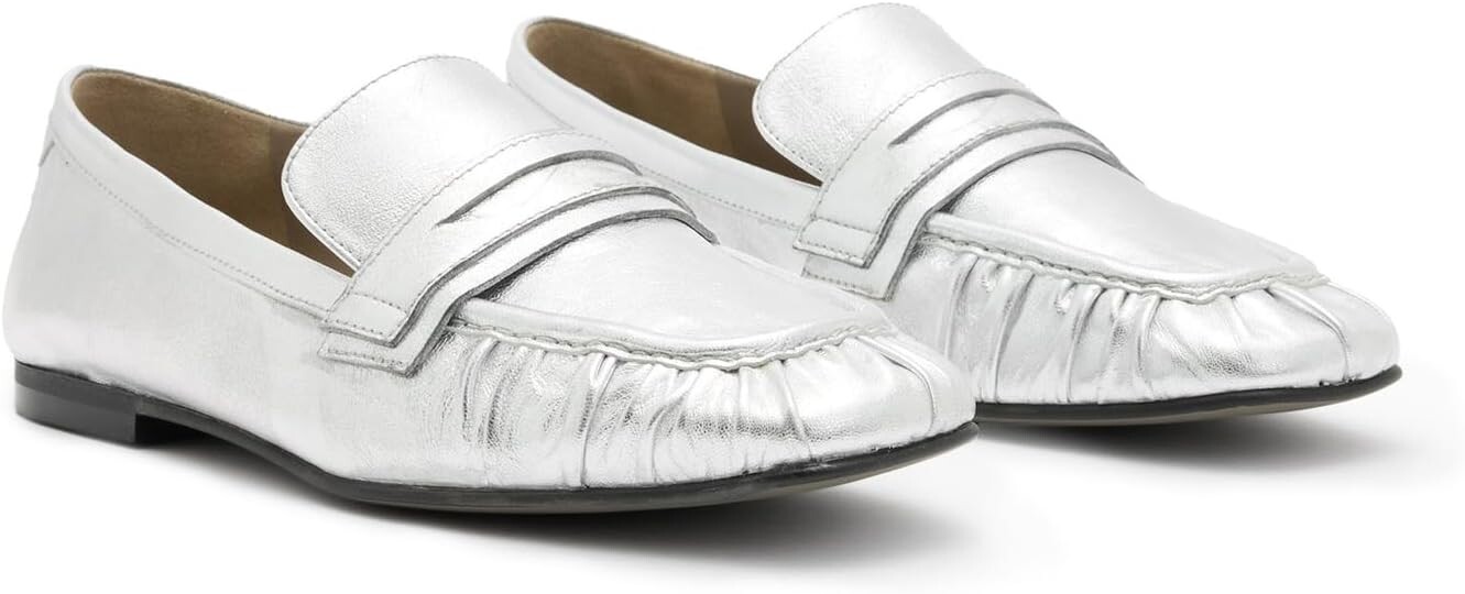 

Лоферы AllSaints Sapphire Loafer, цвет Metallic Silver