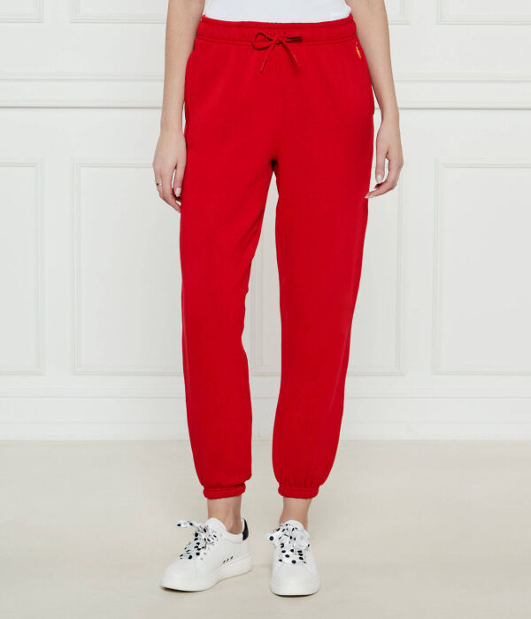 

Спортивные брюки женские Polo Ralph Lauren Lunar на кулиске, красный
