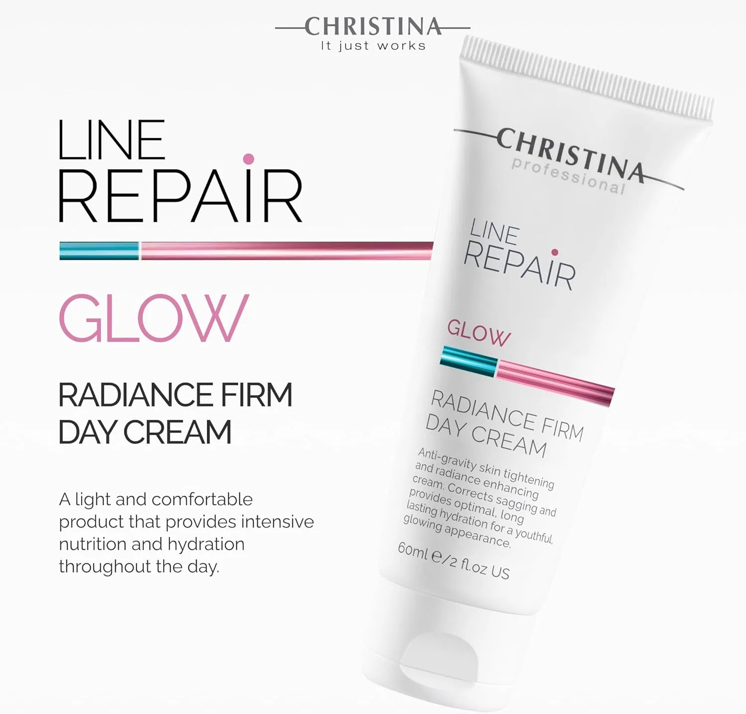Крем для лица SPF CHRISTINA Дневной для сияния кожи LINE REPAIR - GLOW — фото 2
