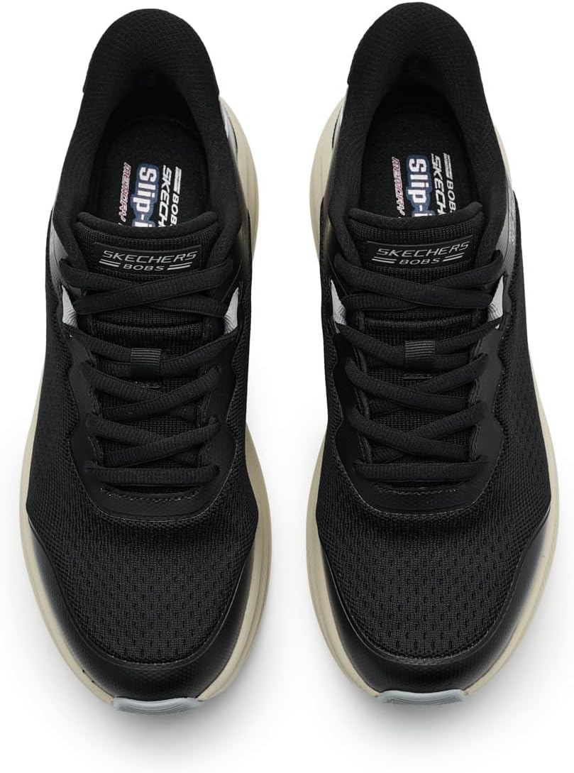 Мужские кроссовки Skechers Bobs Skillz Slip-ins, белый/черный — фото 2